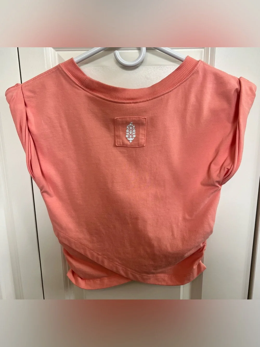 FP Movement by Free People Coral Layered Front Crop Top & Bottoms!!